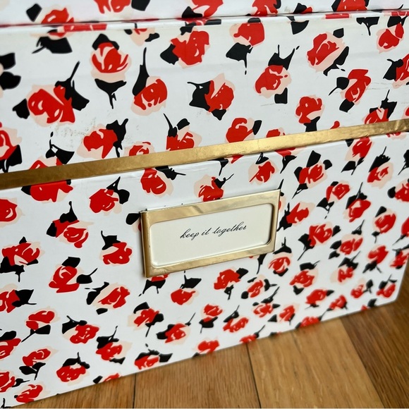 Kate Spade Floral Storage Boxes Set of 2 – Keep It Together – Stylish Decorative - Picture 8 of 8